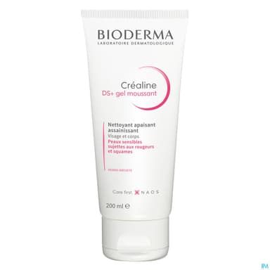 Bioderma Crealine Ds+ Gel Nettoyant Apaisant Assainissant 200ml