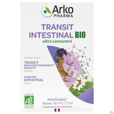 ARKOFL TRANSIT BIO AMP 20 X10ML