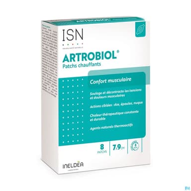 ISN ARTROBIOL PATCH CHAUFFANT X8