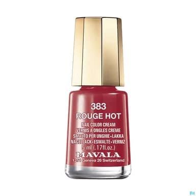 MAVALA VERNIS ONGL ROUGE HOT 383