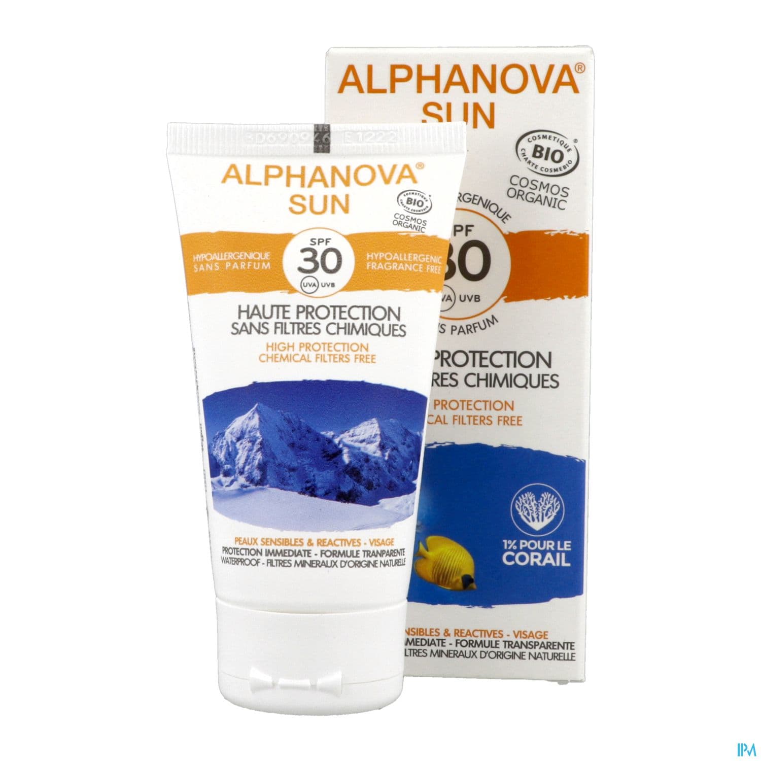 ALPHANOVA SUN SPF30 VISAGE 50G