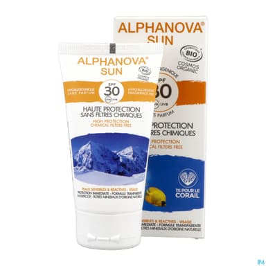 ALPHANOVA SUN SPF30 VISAGE 50G