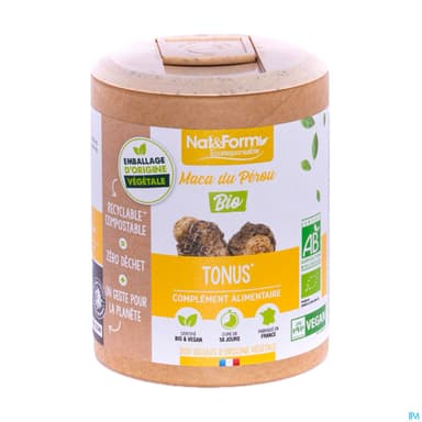 Nat Et Form Ecoresponsable Maca Du Perou Bio Gelule Vegetale 200
