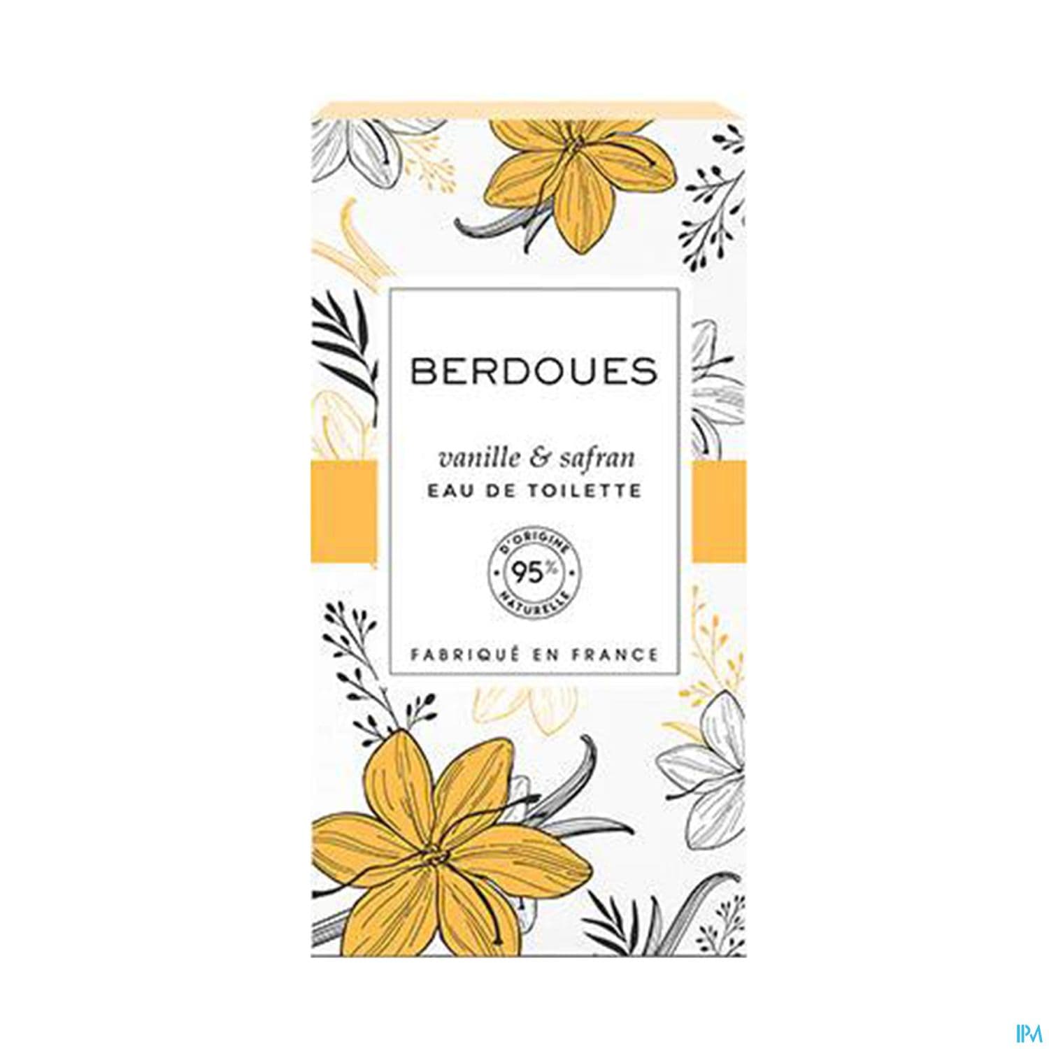 Berdoues Eau De Toilette Vanille Safran Vaporisateur 100ml