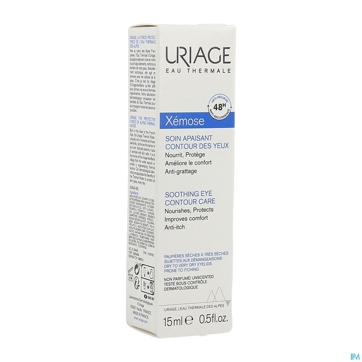 URIAGE XEMOSE APAIS CONT YEUX 15ML