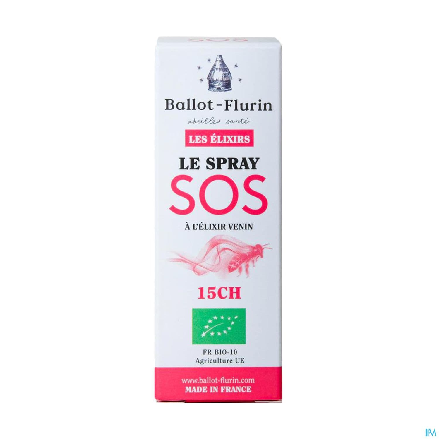 Ballot Flurin Spray Sos Venin Abeille Bio 15ml