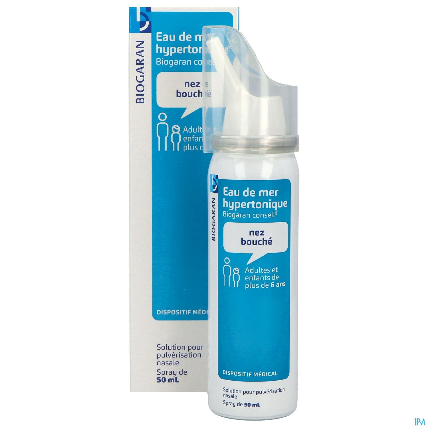 Biogaran Conseil Eau Mer Hypertonique Spray 50ml
