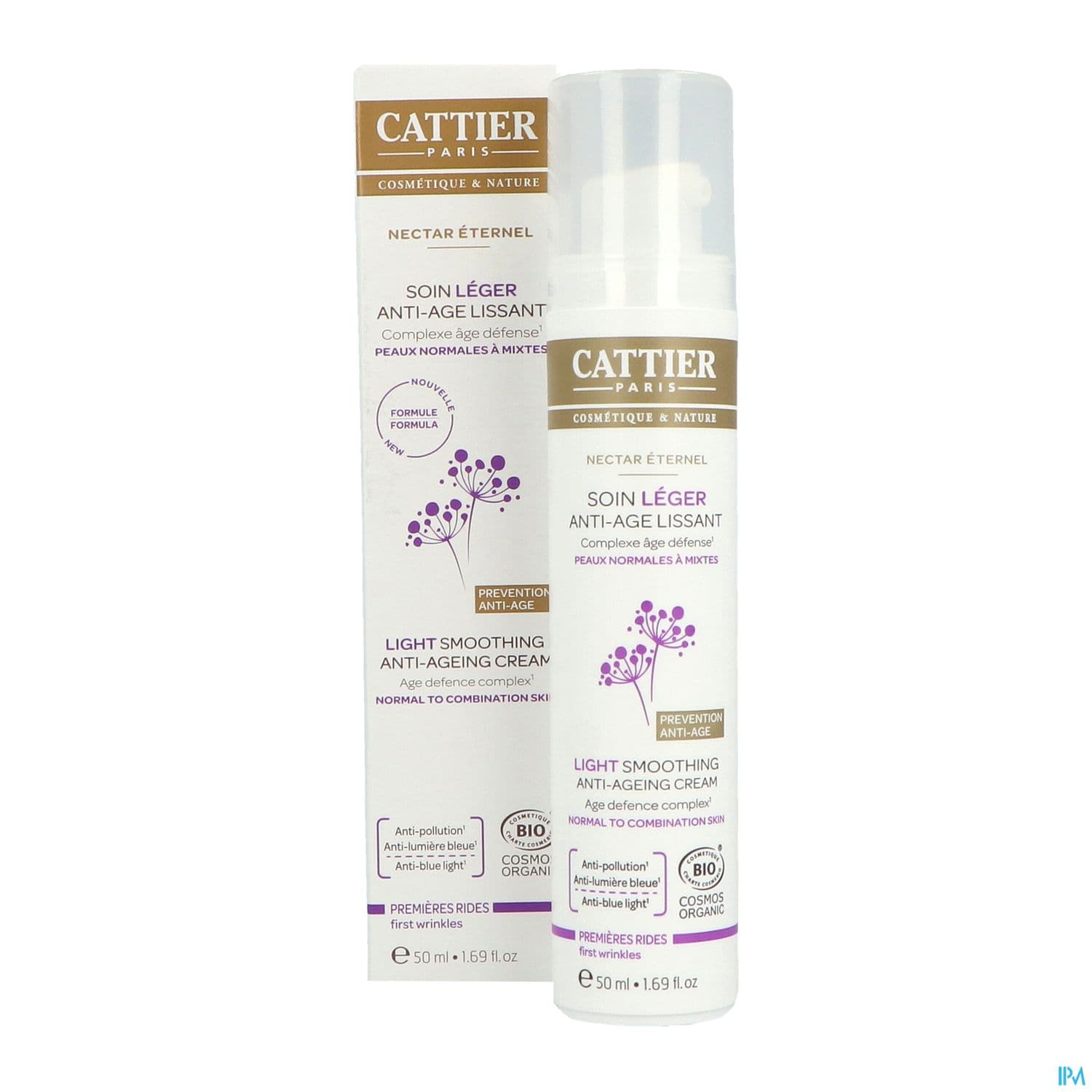 CATTIER SOIN A/AGE LEGER 50ML