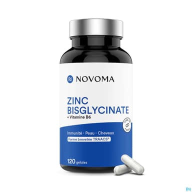 Novoma Zinc Bisglycinate Gelule 120