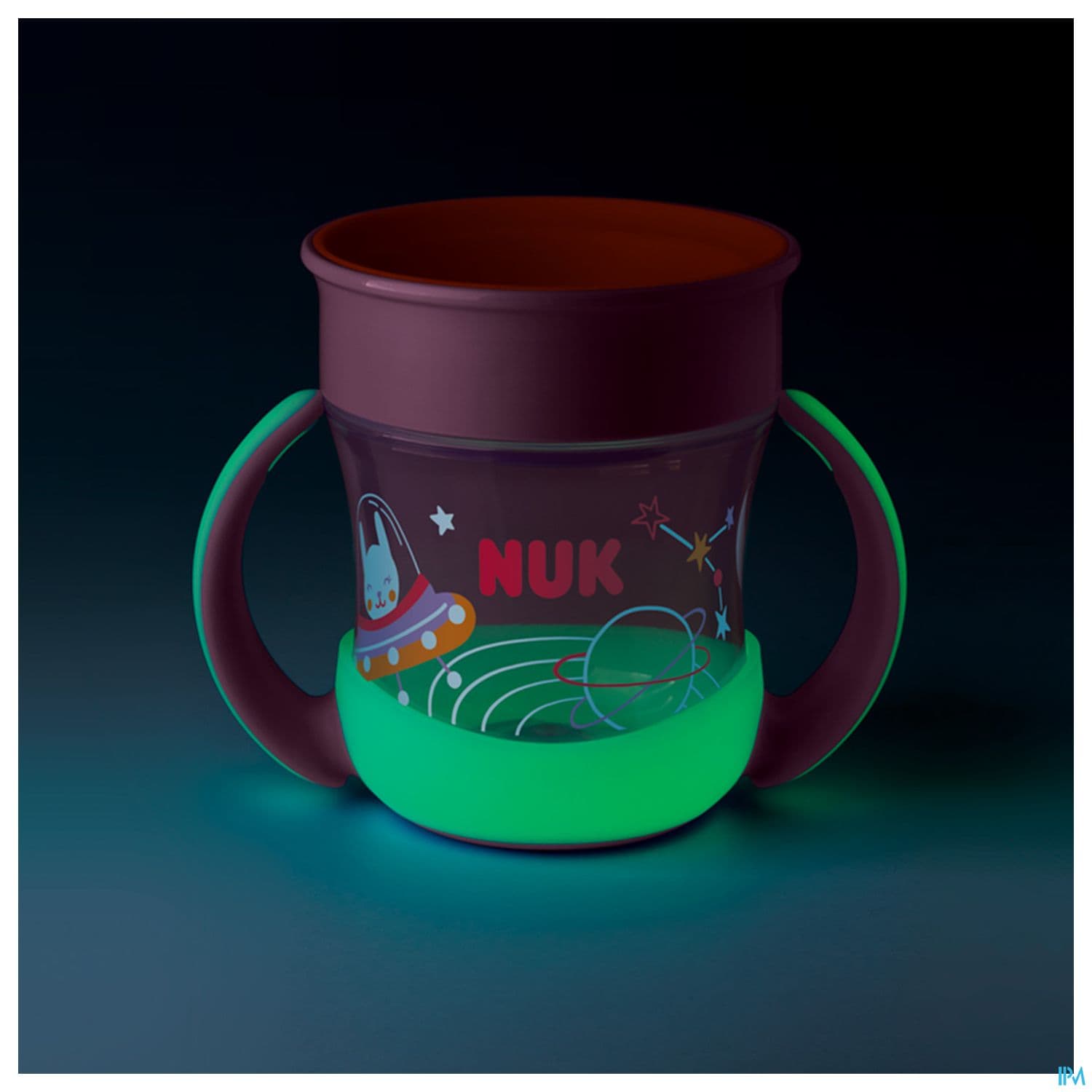 NUK MINI MAGIC CUP TASSE +6M ROSE