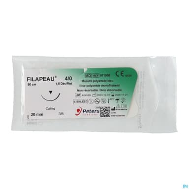 FILAPEAU FORT 4/0 3/8 T20 90CM X12