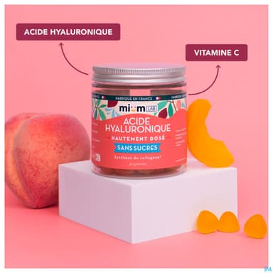 MIUMLAB S/SUC ACID HYALU GUMMIE 42