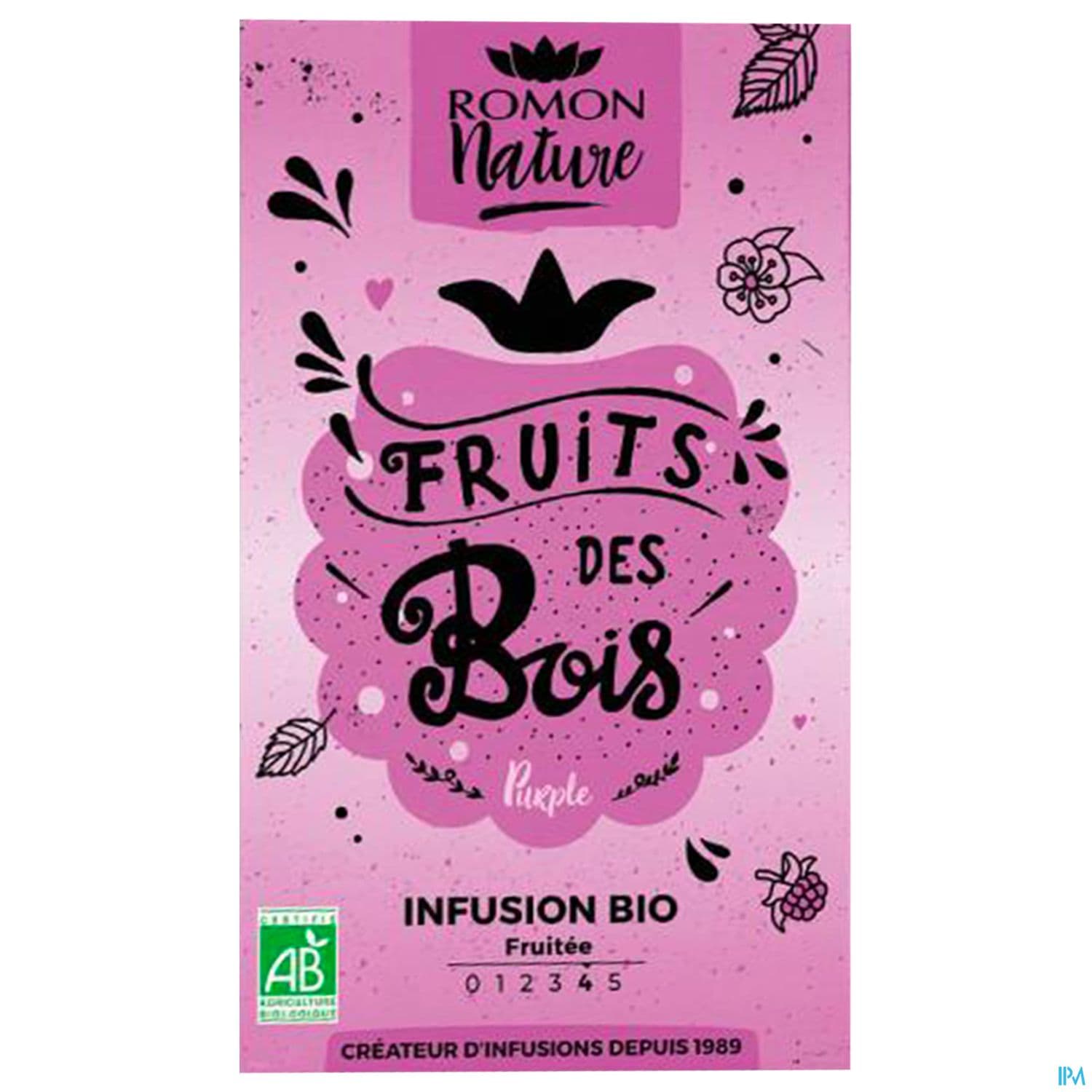 Romon Nature Tisane Plaisir Fruits Bois Bio Infusette 1g8 16