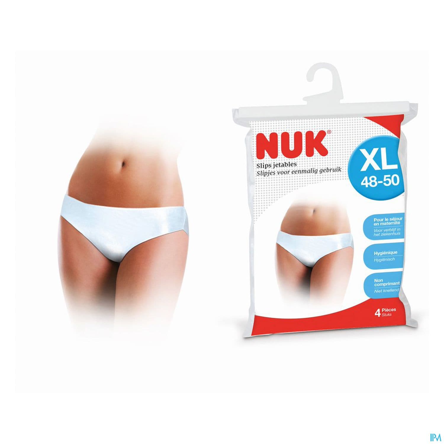 SLIP JETABLE NUK XL SACHET 4