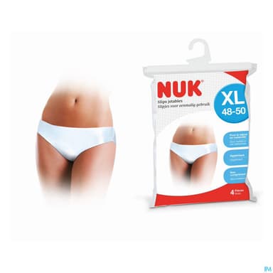 SLIP JETABLE NUK XL SACHET 4
