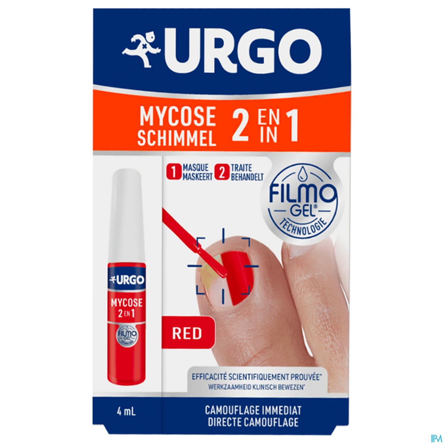 URGO FILMOGEL MYCOSE 2EN1 RED 4ML