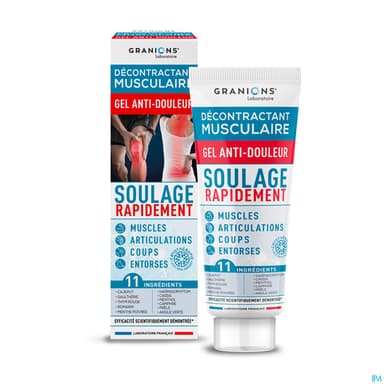 GRANIONS DECONTRACT MUSC GEL 100ML