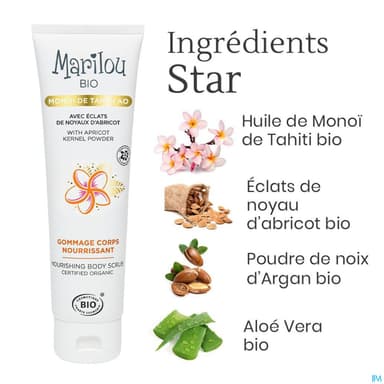 MARILOU GOMMAGE CORP MONOI 150ML