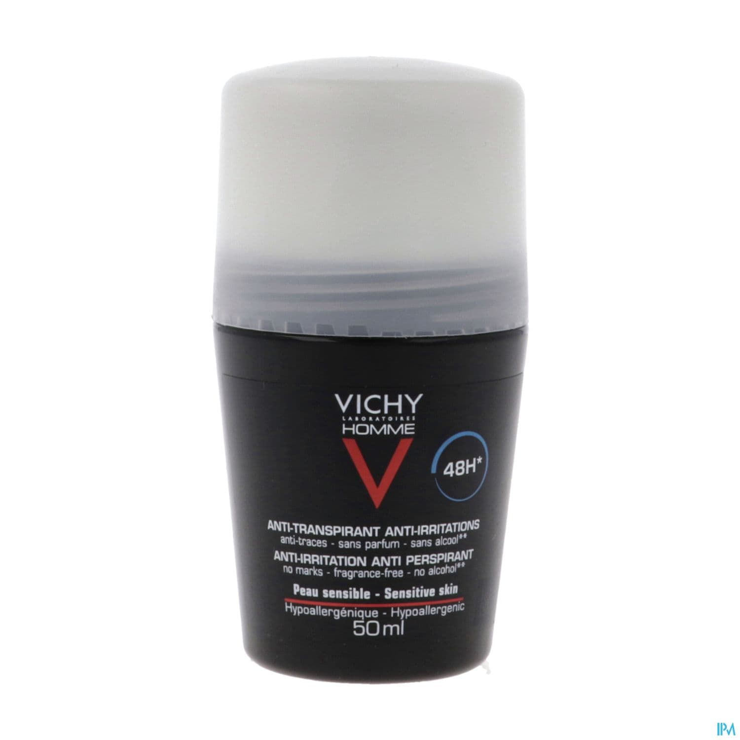 Vichy Homme Antitranspirant Bille Antiirritations 48h 50ml