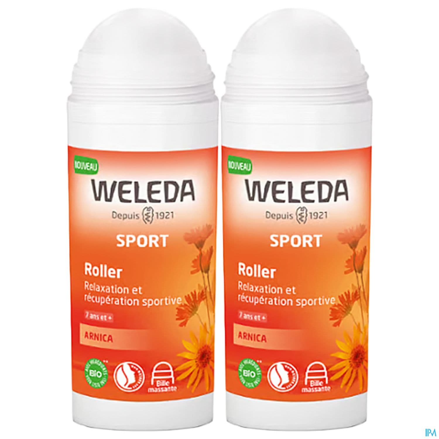 Weleda Sport Roller A l'arnica 75ml X2