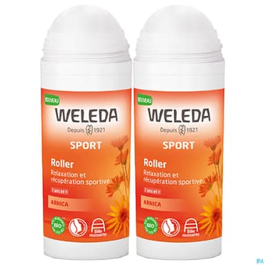 Weleda Sport Roller A l'arnica 75ml X2