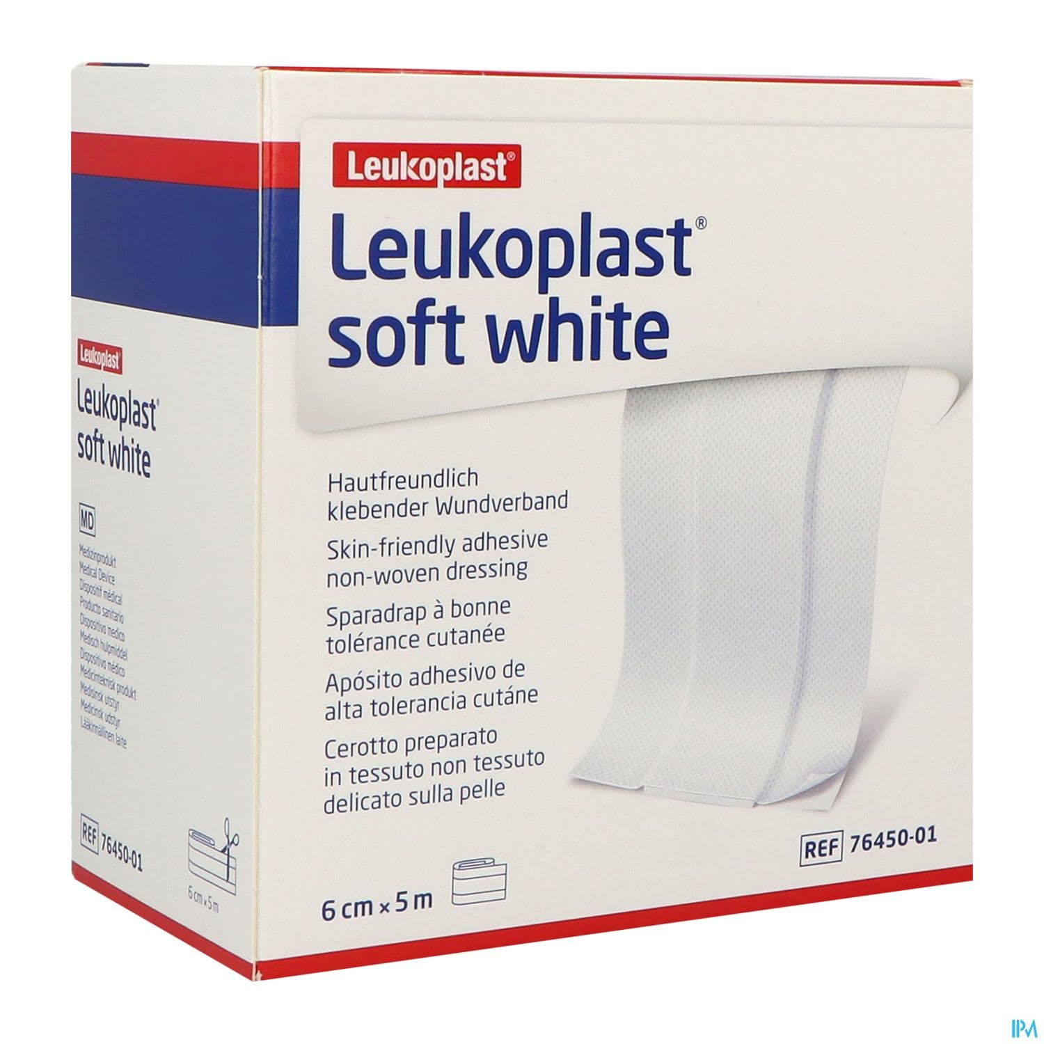 LEUKOPLAST SOFT WHIT PANS BDE5X6CM