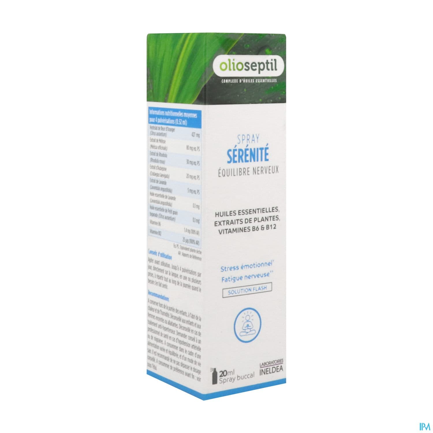 OLIOSEPTIL SPR BUCCAL SERENITE20ML