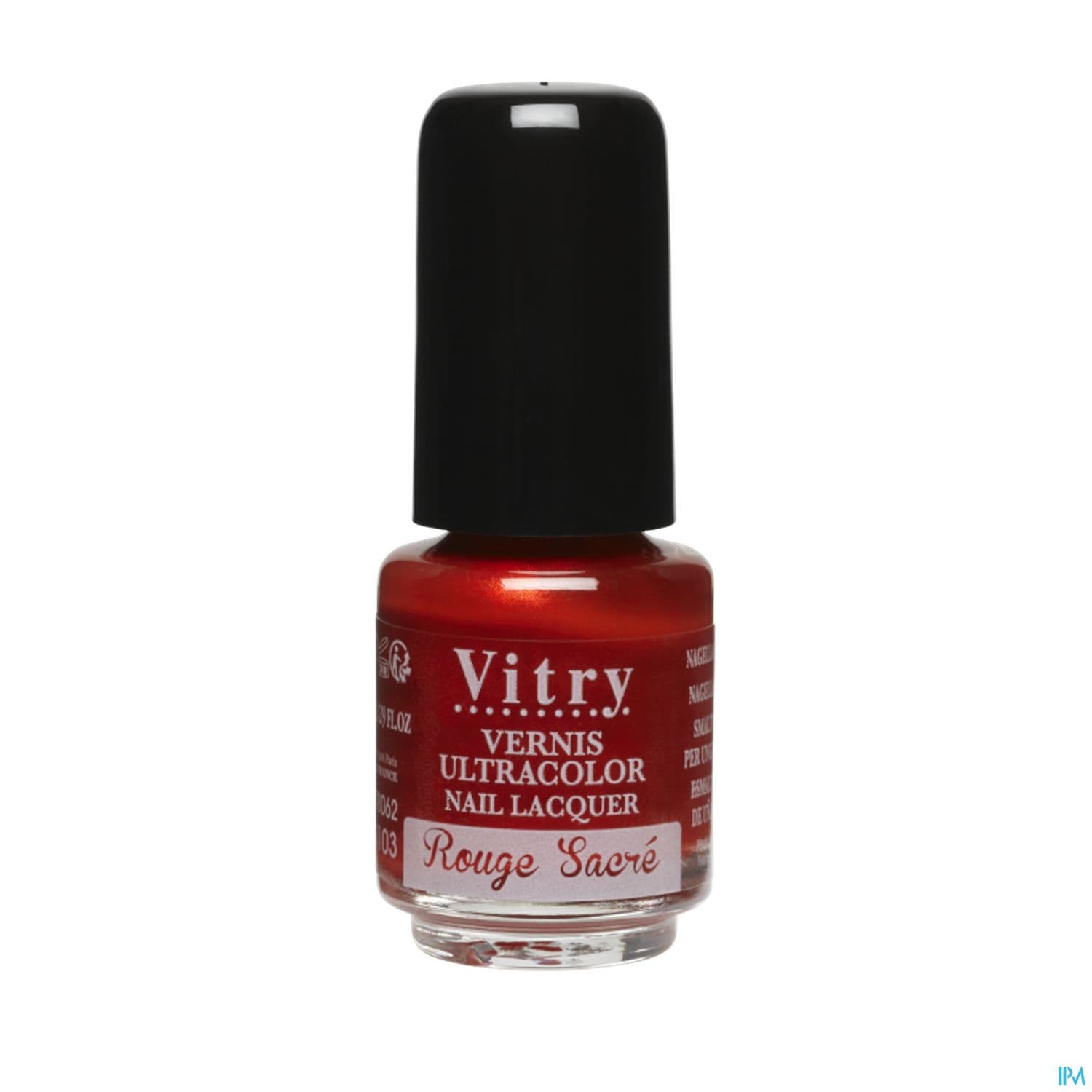 Vitry Vernis Ongles Rouge Sacre Mini 4ml