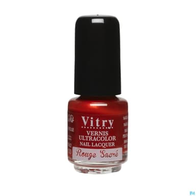 Vitry Vernis Ongles Rouge Sacre Mini 4ml
