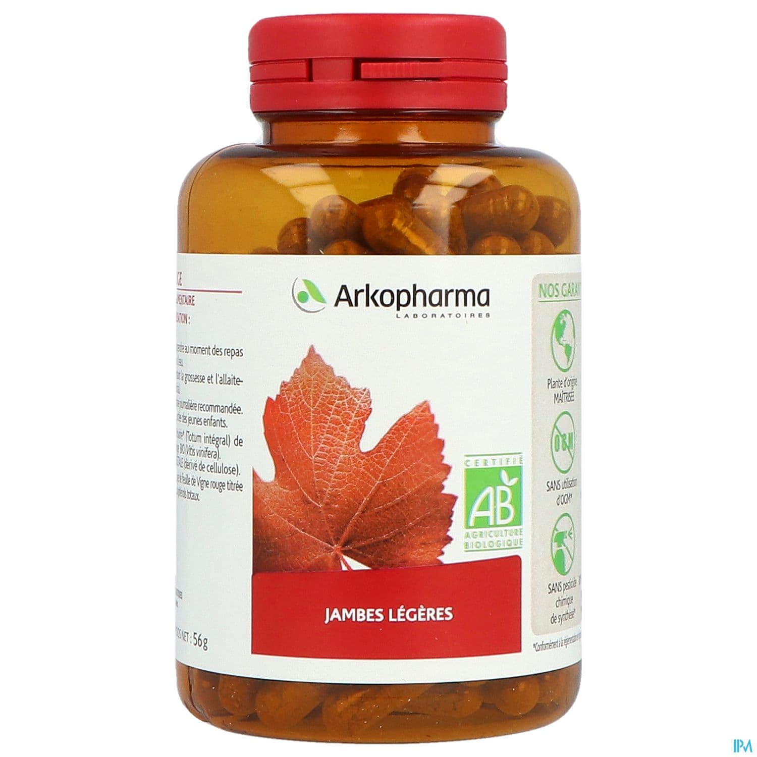 Arkopharma Arkogelules Vigne Rouge Bio Gelule 150
