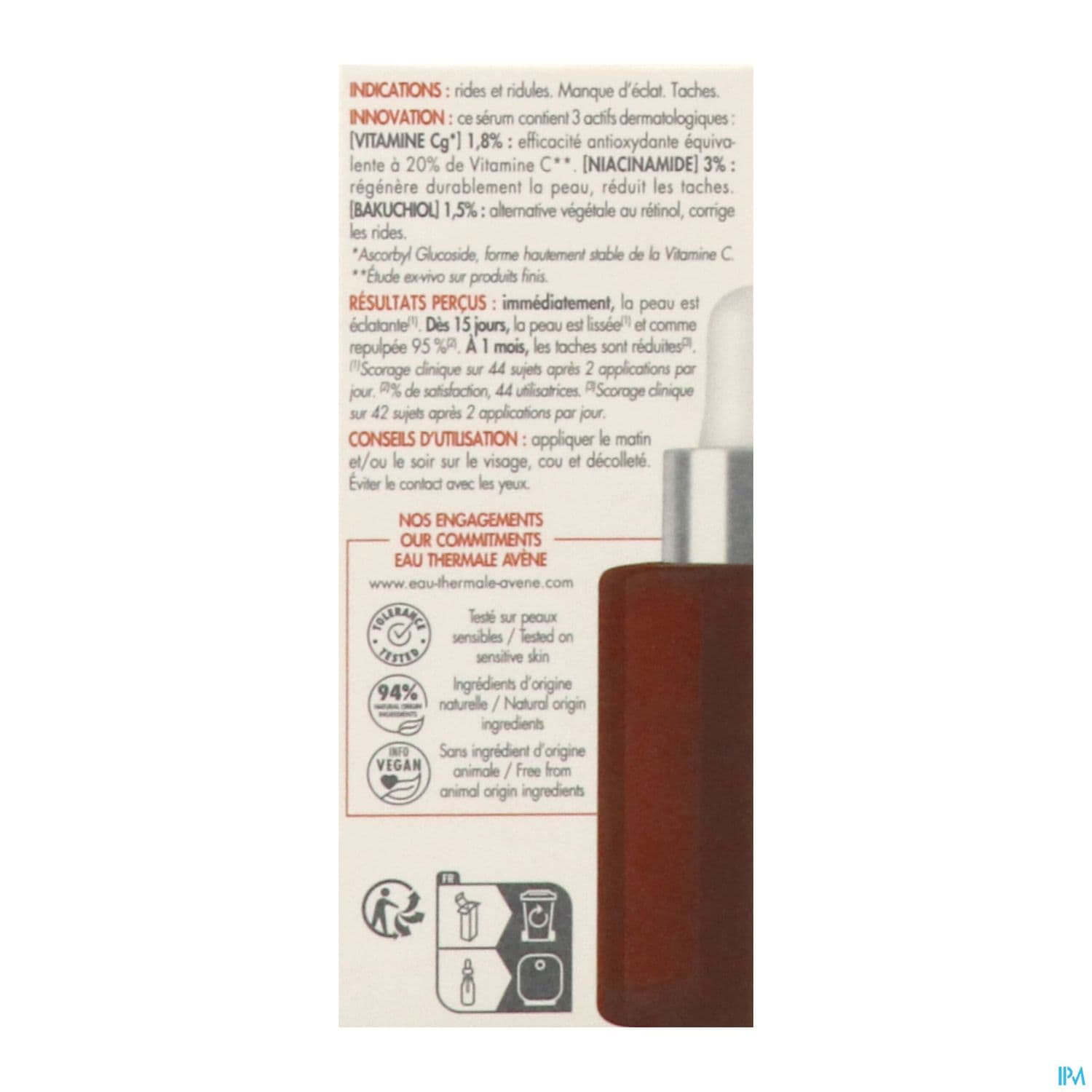 AVENE SERUM VIT ACTIV CG 30ML
