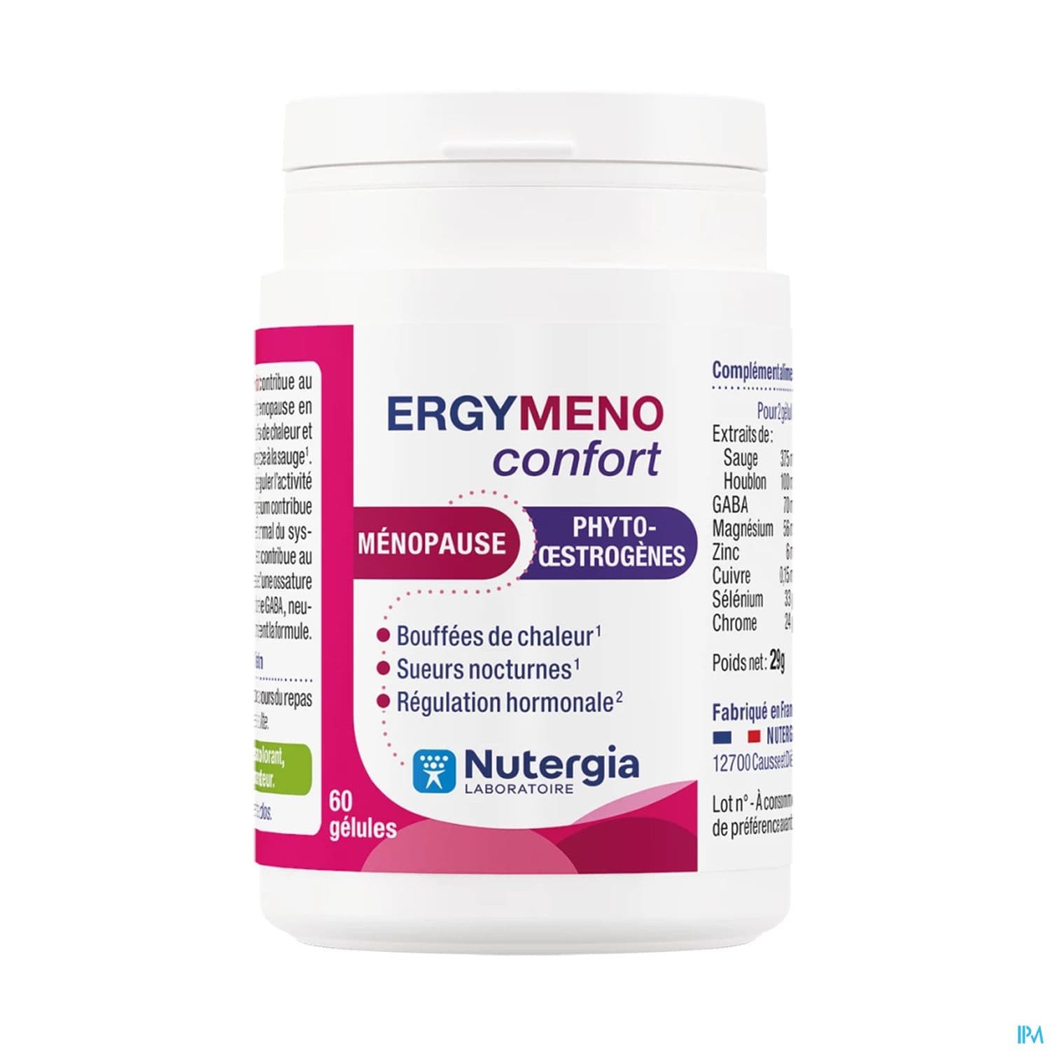 Nutergia Ergymeno Confort Gelule 60