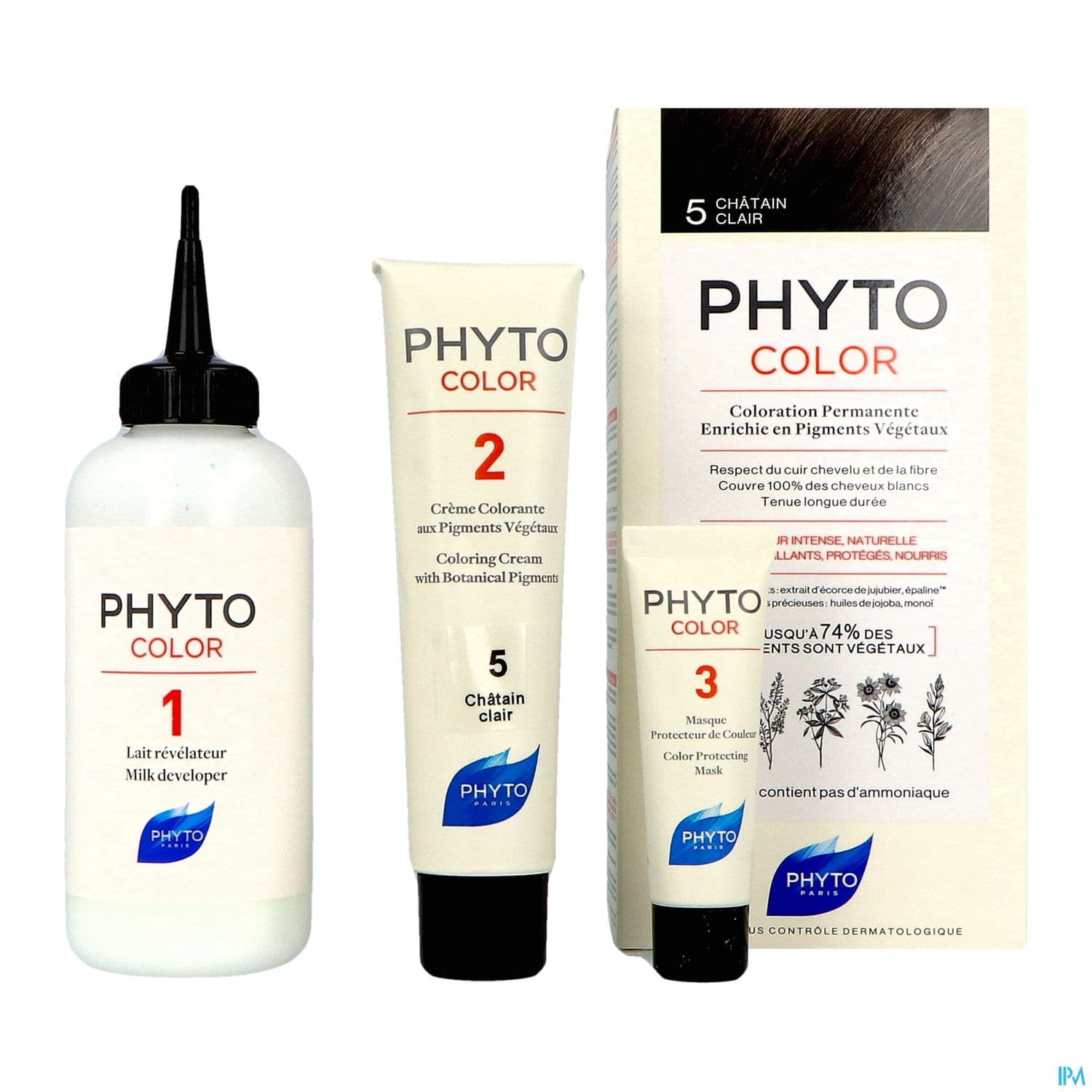PHYTO COLOR 5 CHATAIN CLAIR