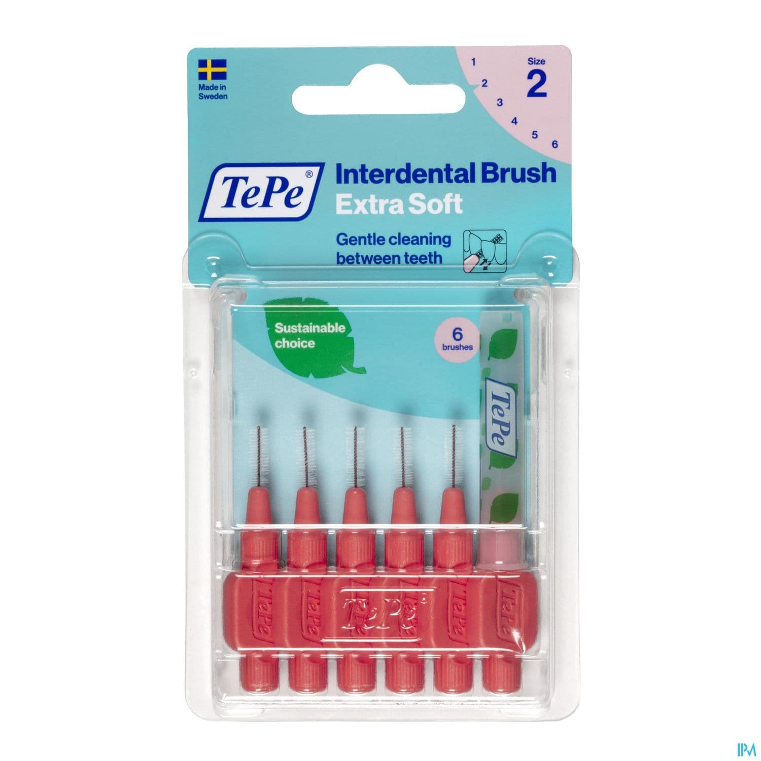 Tepe Brossette Interdentaire Extra Souple Rouge X6