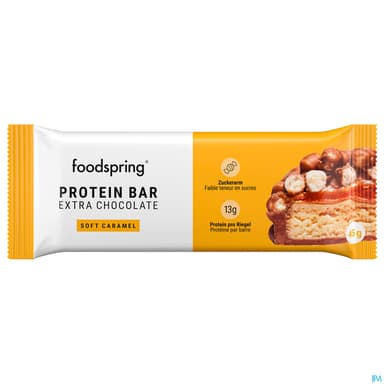 FOODSPRING BAR PROT EC CARAMEL 45G