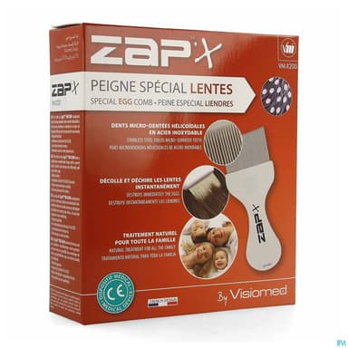 Zap X Peigne Antipoux Lentes Electronique