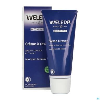 Weleda Homme Creme A Raser Avec Blaireau 75ml