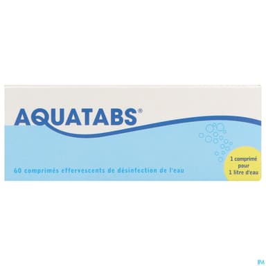 AQUATABS 1CPR/LITRE CPR EFF B/60