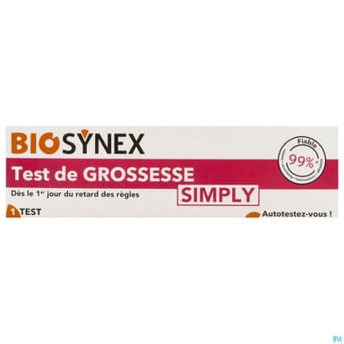 BIOSYNEX TEST GROSSESSE SIMPLY