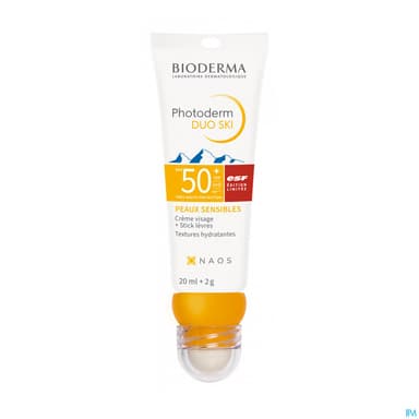 Bioderma Photoderm Duo Ski Spf50+ 20ml + Stick 2g
