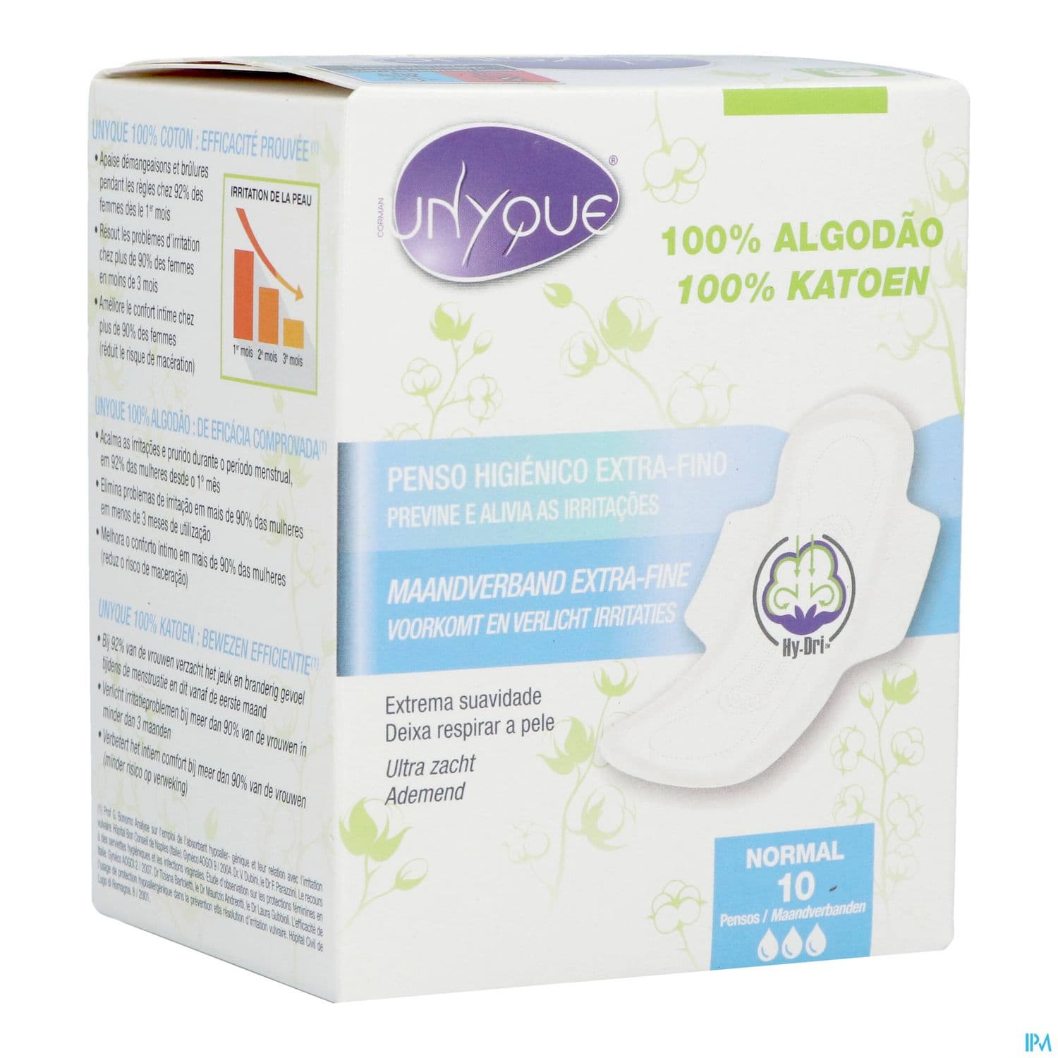 Unyque Serviette Extrafine Normal 10