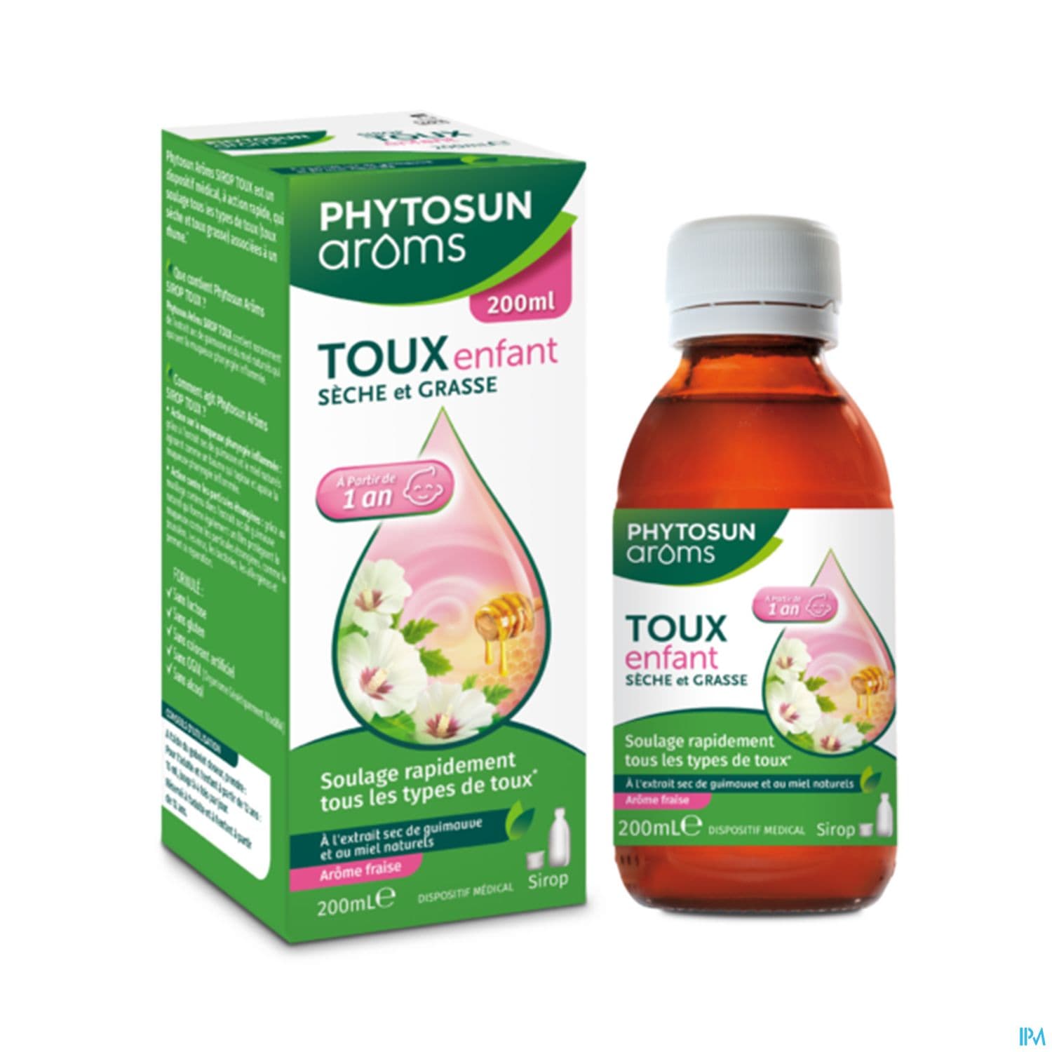 Phytosun Aroms Sirop Toux Mixte Enfant 200ml