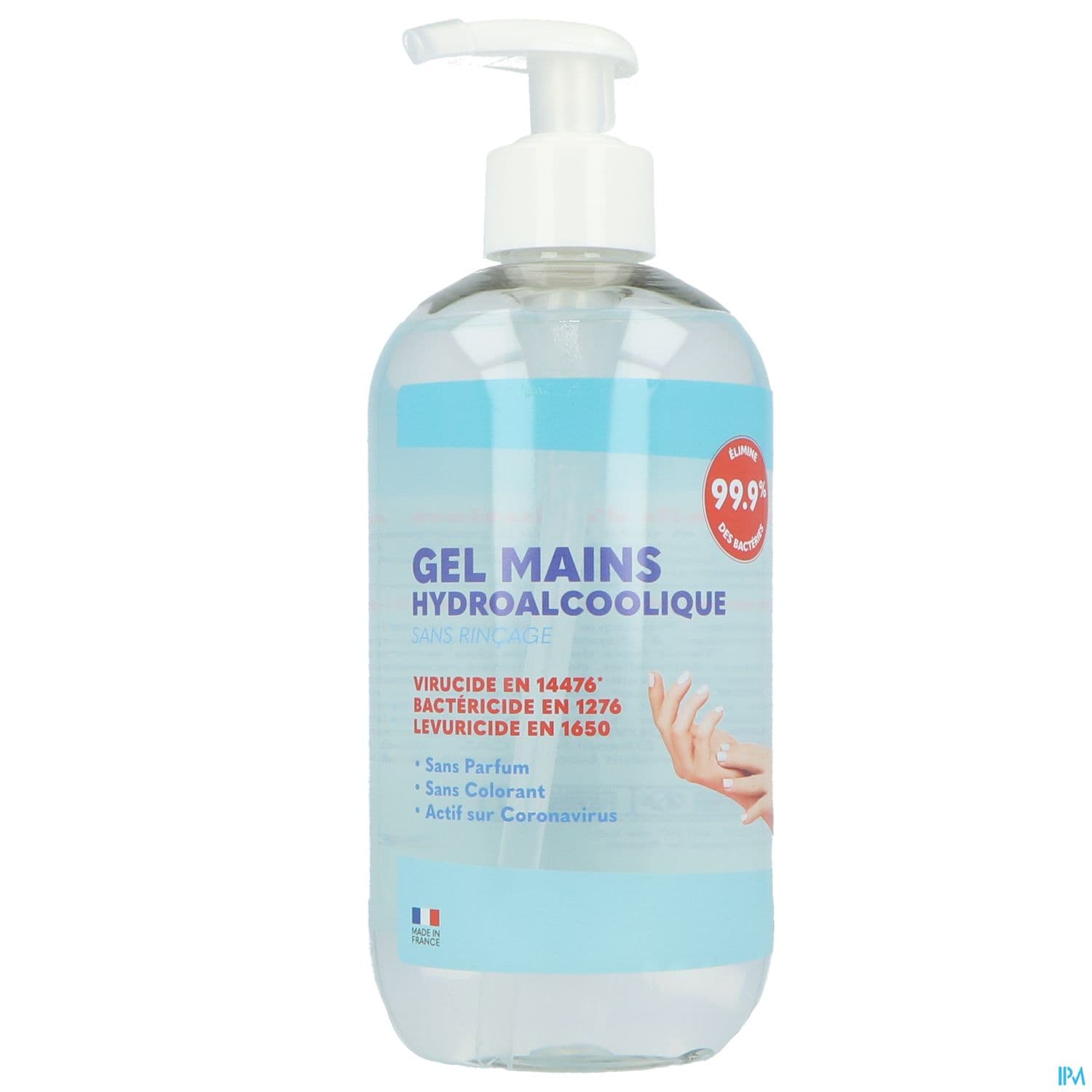 Pharmabest Gel Mains Hydroalcoolique 500ml