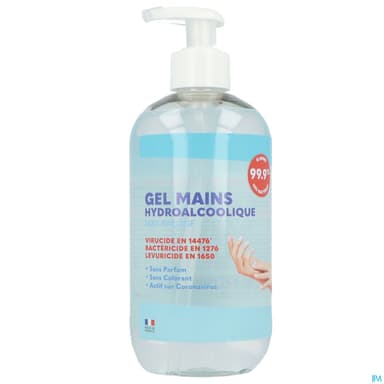Pharmabest Gel Mains Hydroalcoolique 500ml