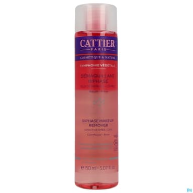 Cattier Demaquillant Biphase Yeux Levres Bio 150ml