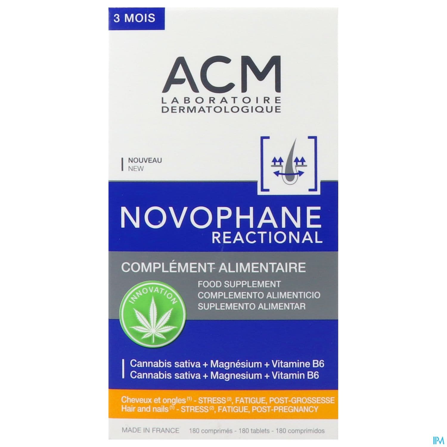 Acm Novophane Reactional Comprime 180