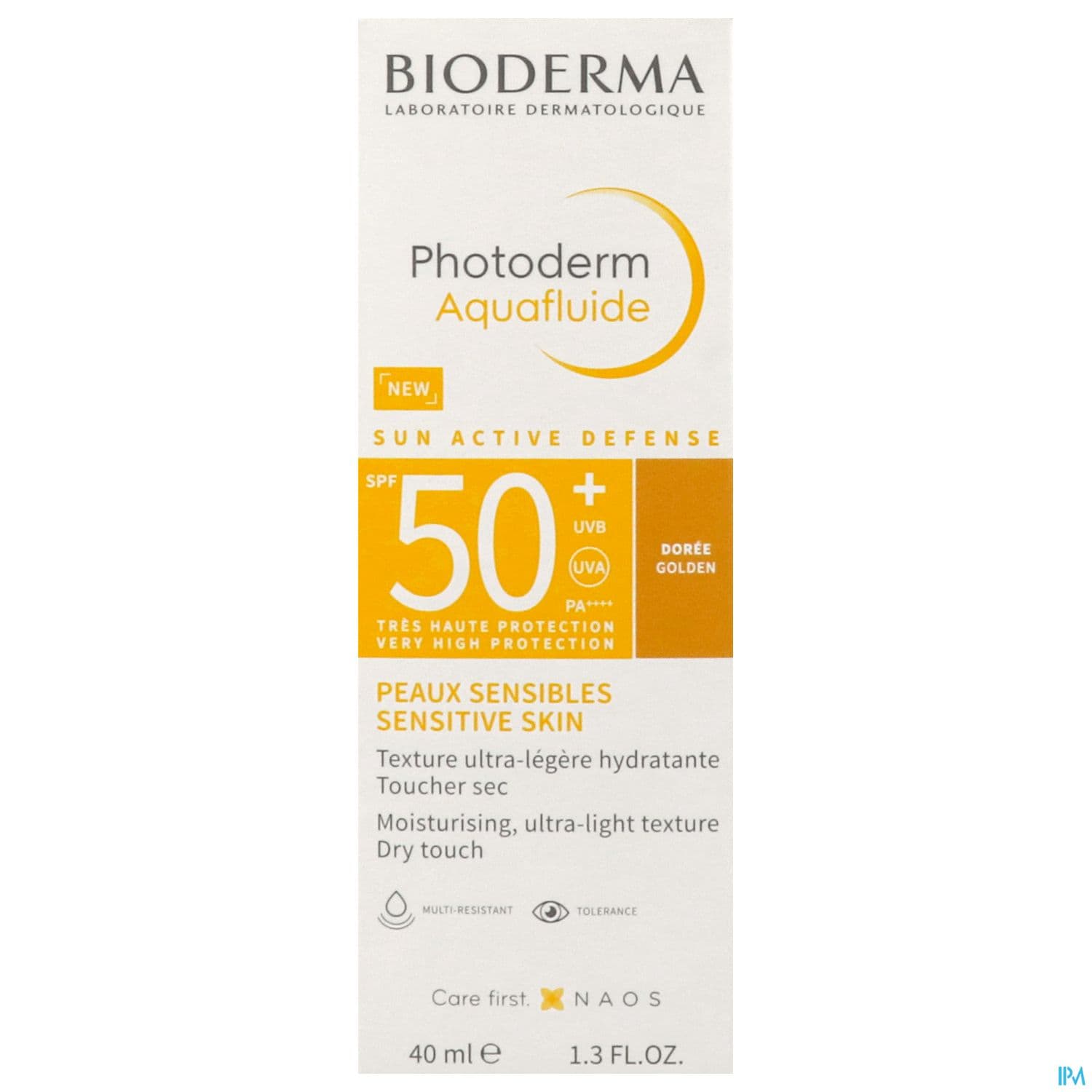 PHOTODERM AQUAFLU SPF50+ DORE 40ML