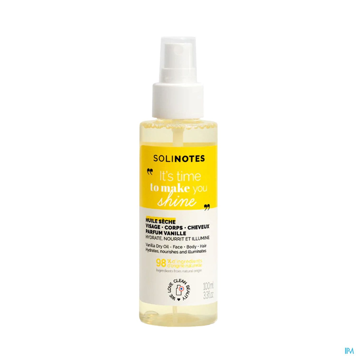 SOLINOTES HLE SECHE VANILLE 100ML