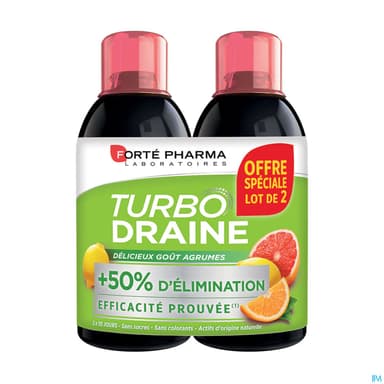 TURBODRAINE SOL BUV AGRUME 500MLX2