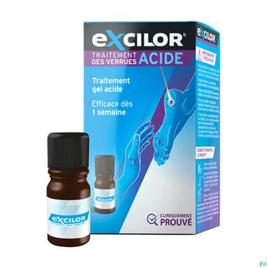 EXCILOR VERRUE ACIDE 4ML